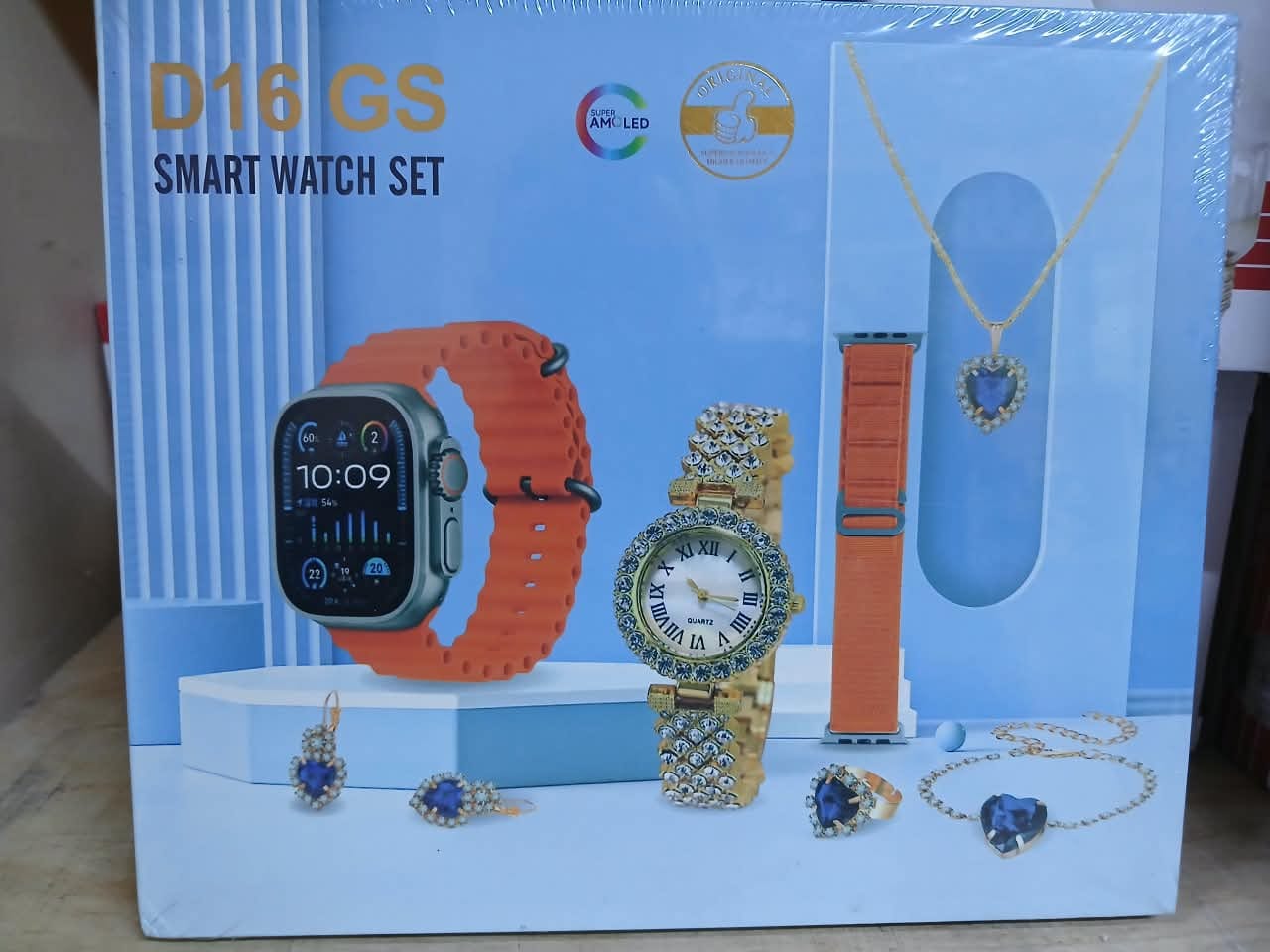 D16 GS Ladies Smartwatch with Accessories