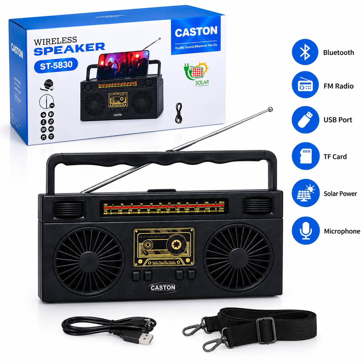 Caston ST-5830 Wireless Speaker 