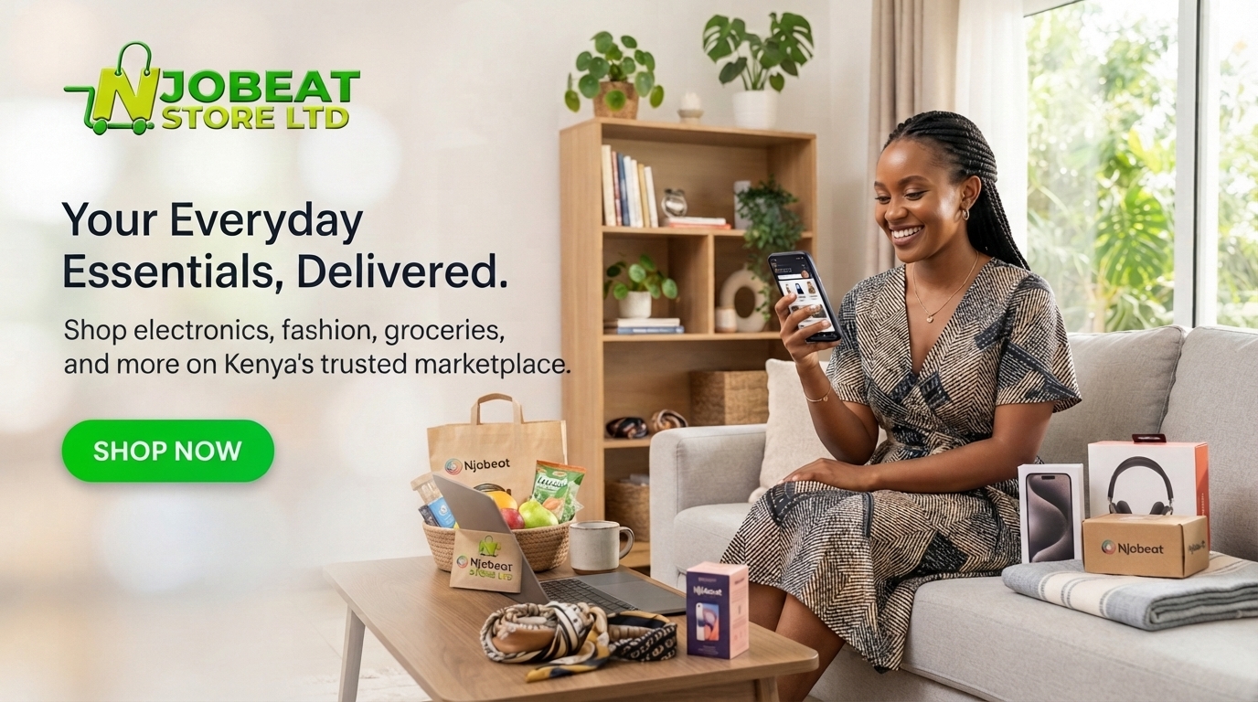 Your everyday essentials, delivered — Njobeat Store
